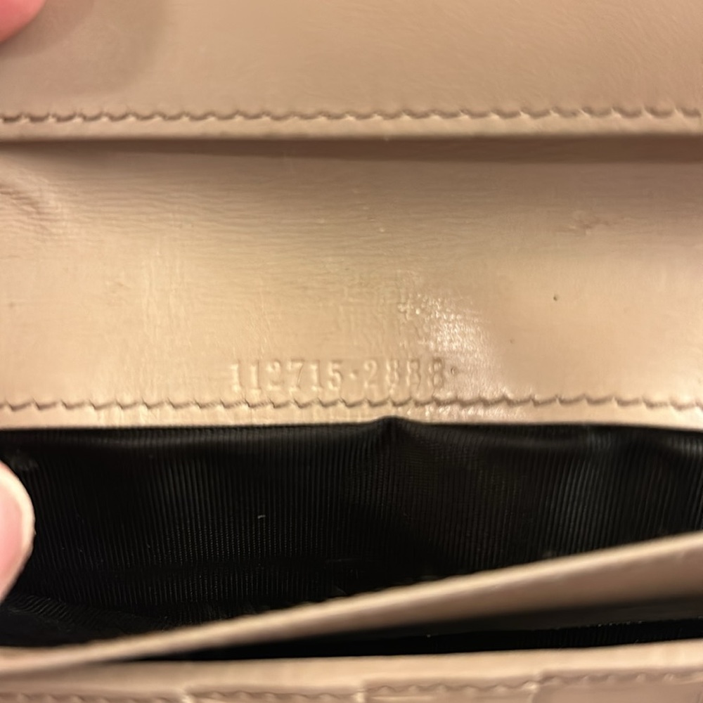 Gucci GG Brown Cream Hawaii Exclusive 112715 Long Bi-fold Wallet Leather Trim - Picture 7 of 17